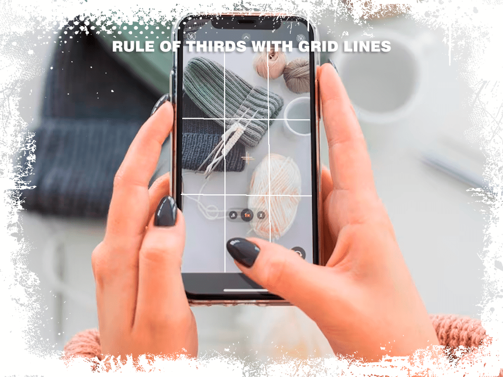 Rule of thirds with grid lines